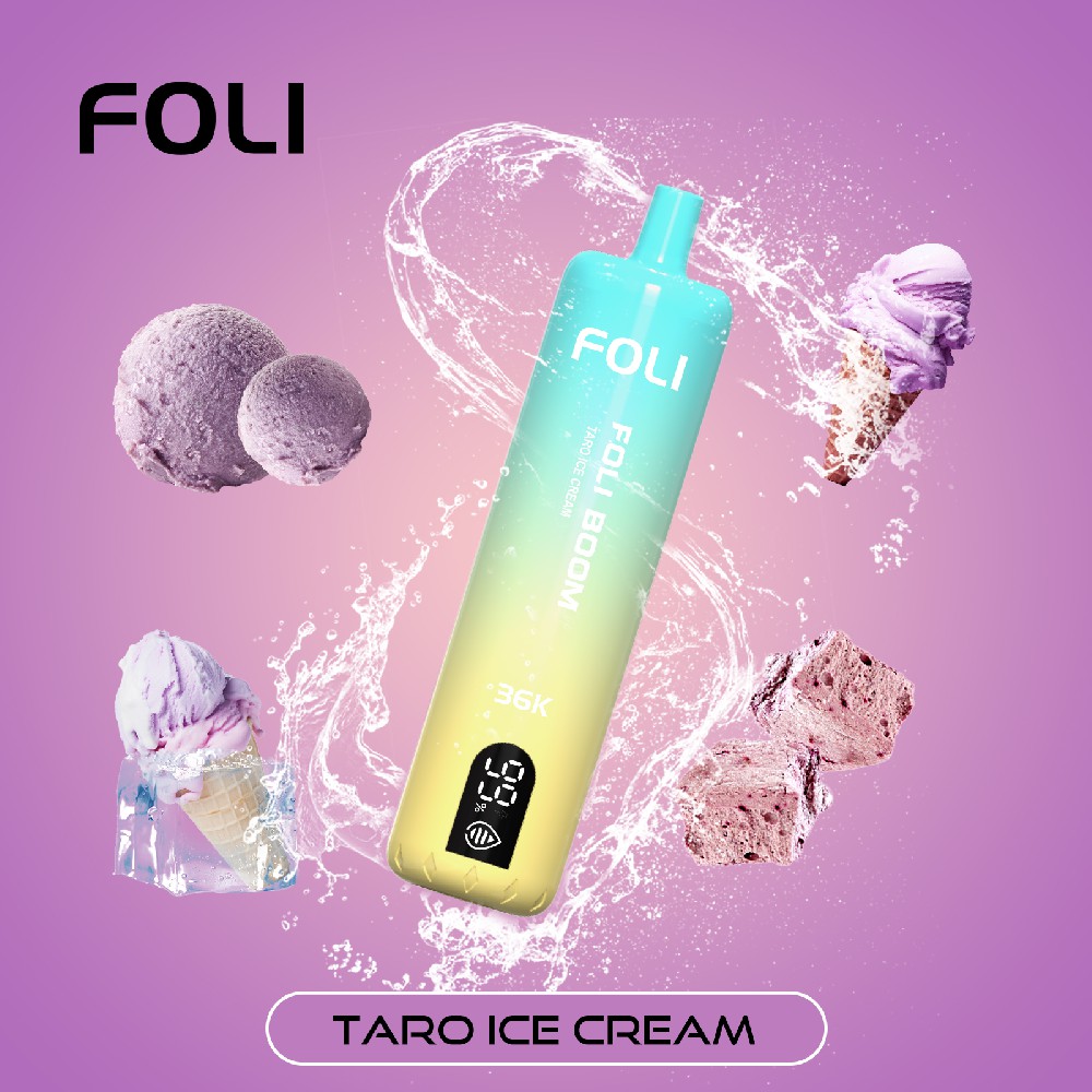Taro ice cream